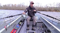 rowing Jon boat
