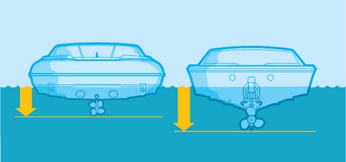 flat bottom boat vs v-hull boat