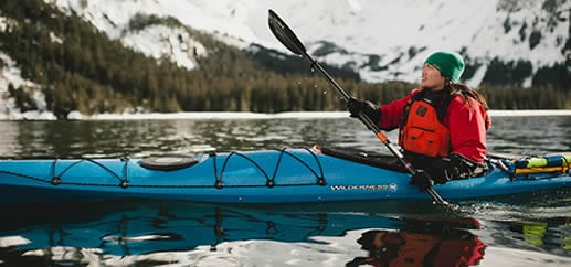 A flat bottom kayak offers exceptional primary stability