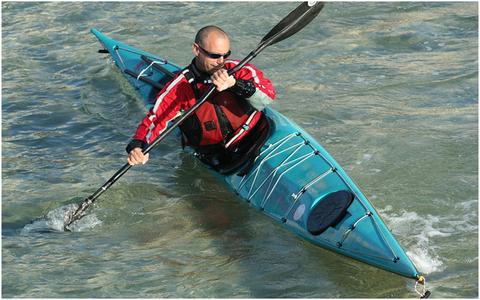 A kayak with rounded sides offers exceptional secondary stability