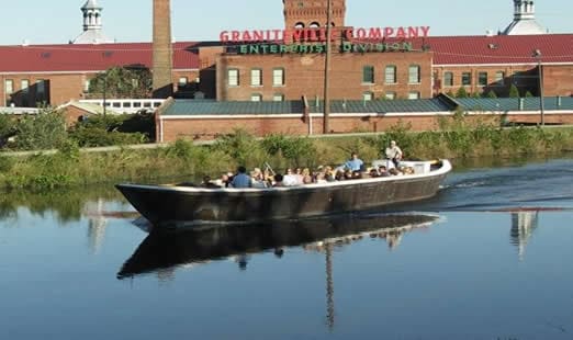 Augusta canal boat tour