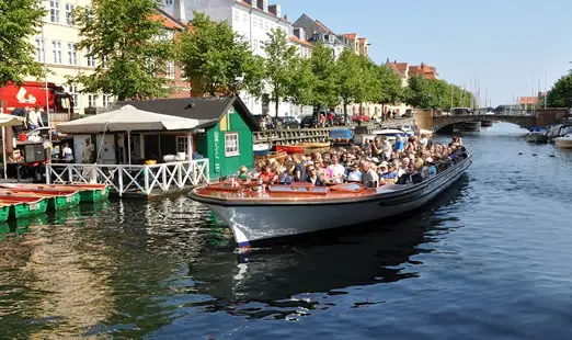 Canal boat tour Copenhagen