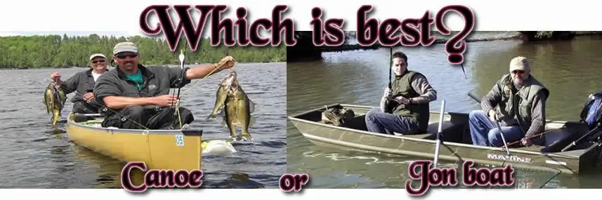 Jon boat vs canoe