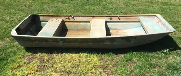 The old 10ft Jon boat