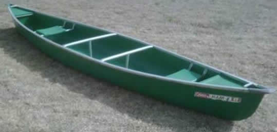 canoe with flat bottom