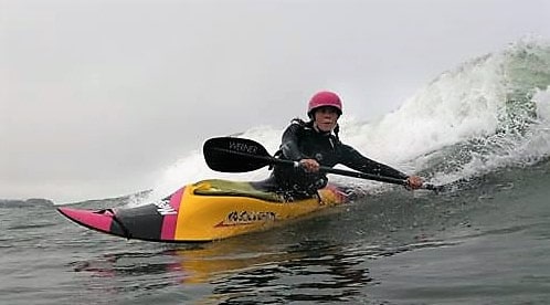 surf kayaking