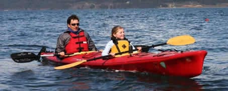 2 person sit-in kayak