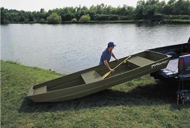 How much does a 14 foot aluminum boat weight