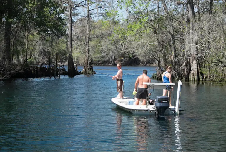 flat bottom river boat