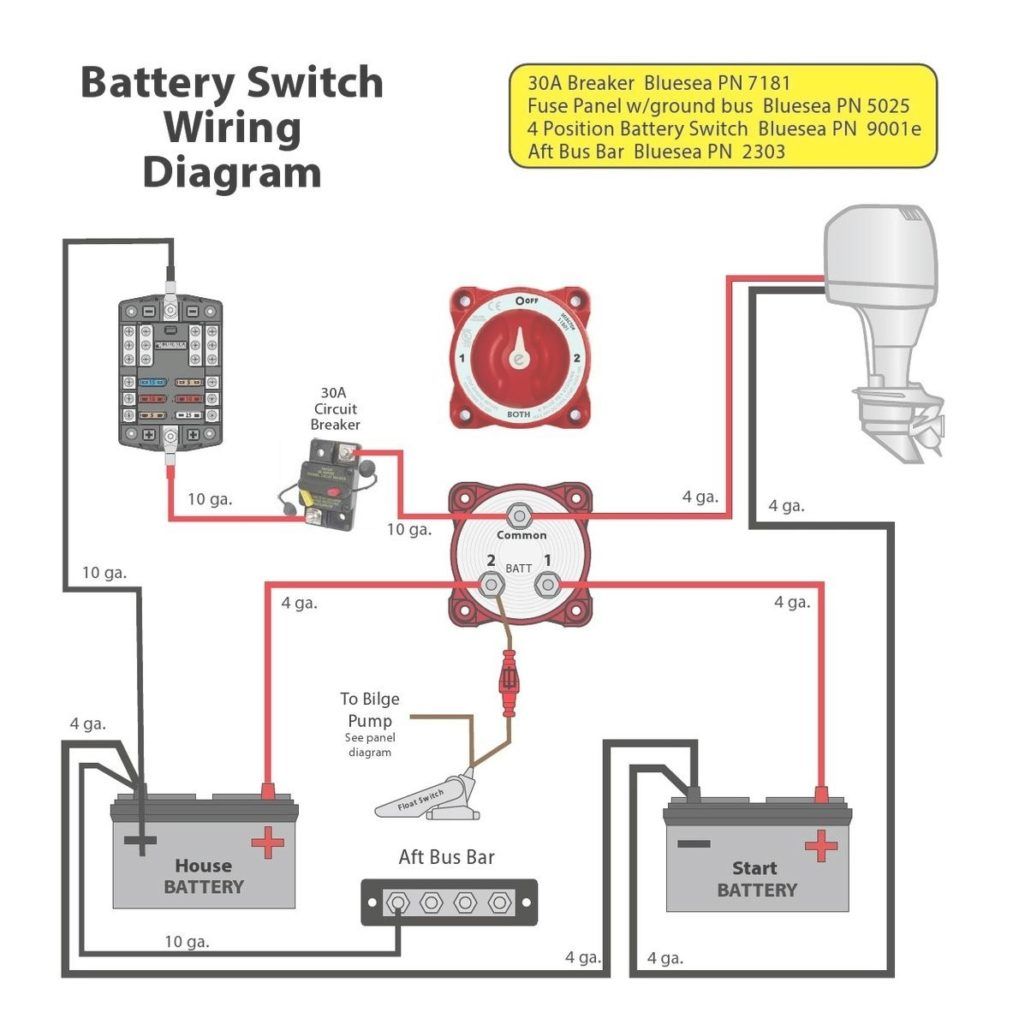 Boat Battery Wiring Diagrams