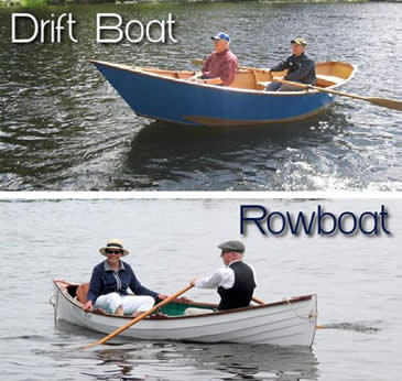 Drift boat vs rowboat