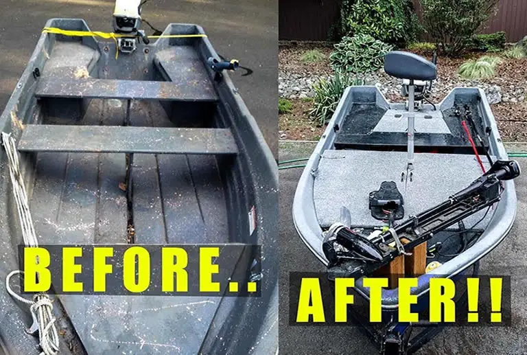 Jon boat to bass boat conversion