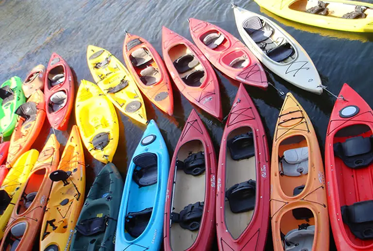 Versatile kayak brands for recreational use