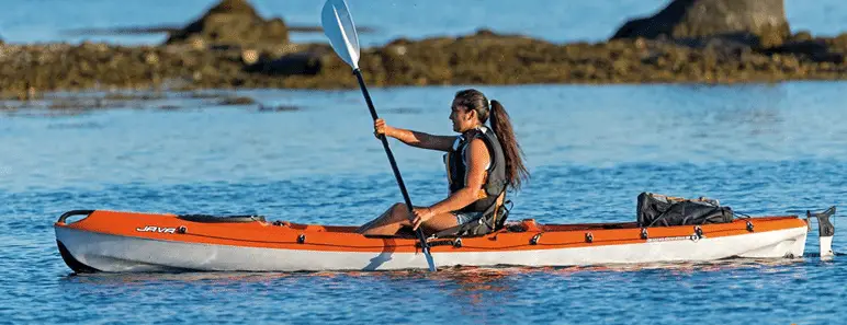 sit-on-top touring kayak