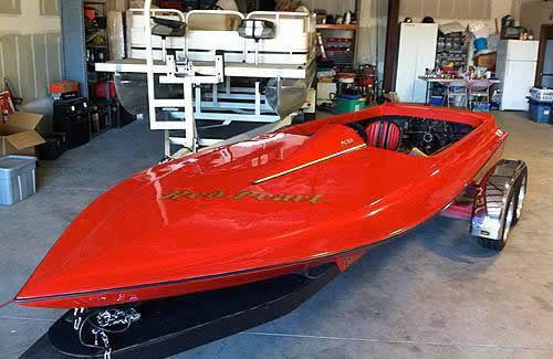 Jet drag boat