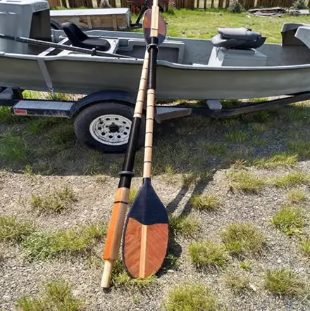 Drift boat oars