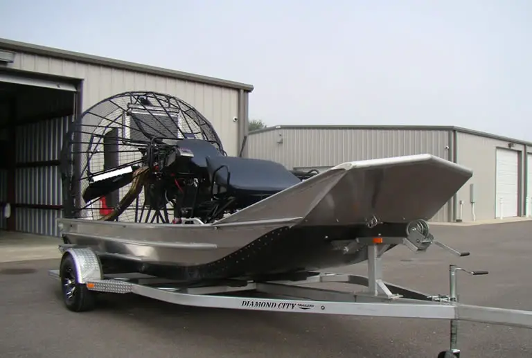 Expensive airboat