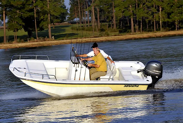 Superior handling on a flat bottom boat