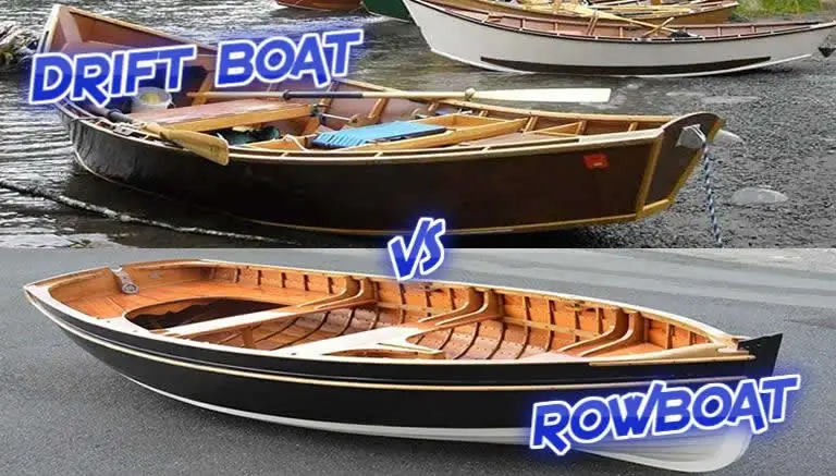 drift boat vs rowboat