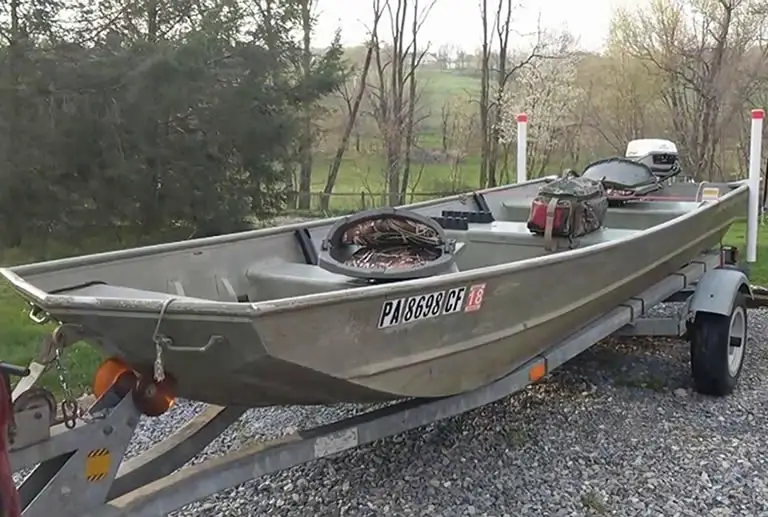 Aluminum Jon boat