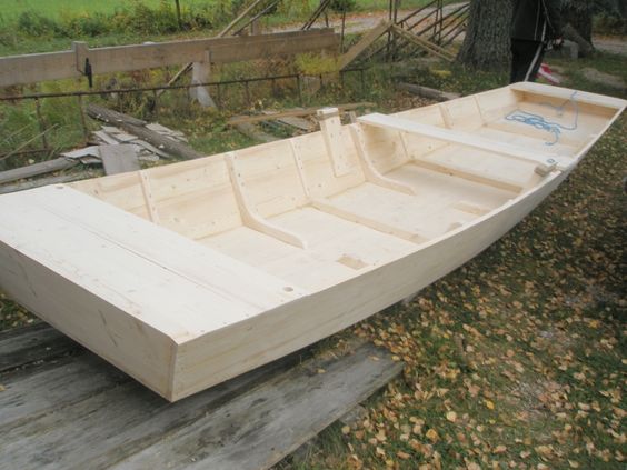 Plywood Jon boat
