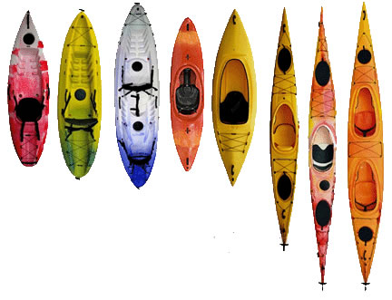 Kayak types