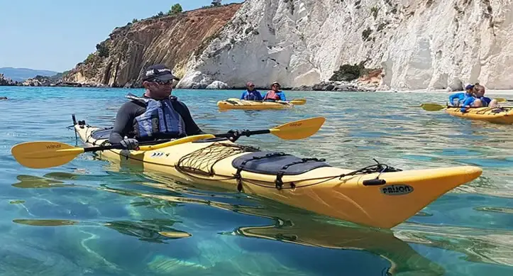 Sea kayaking tour