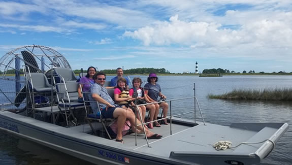 Outer Banks airboat tour